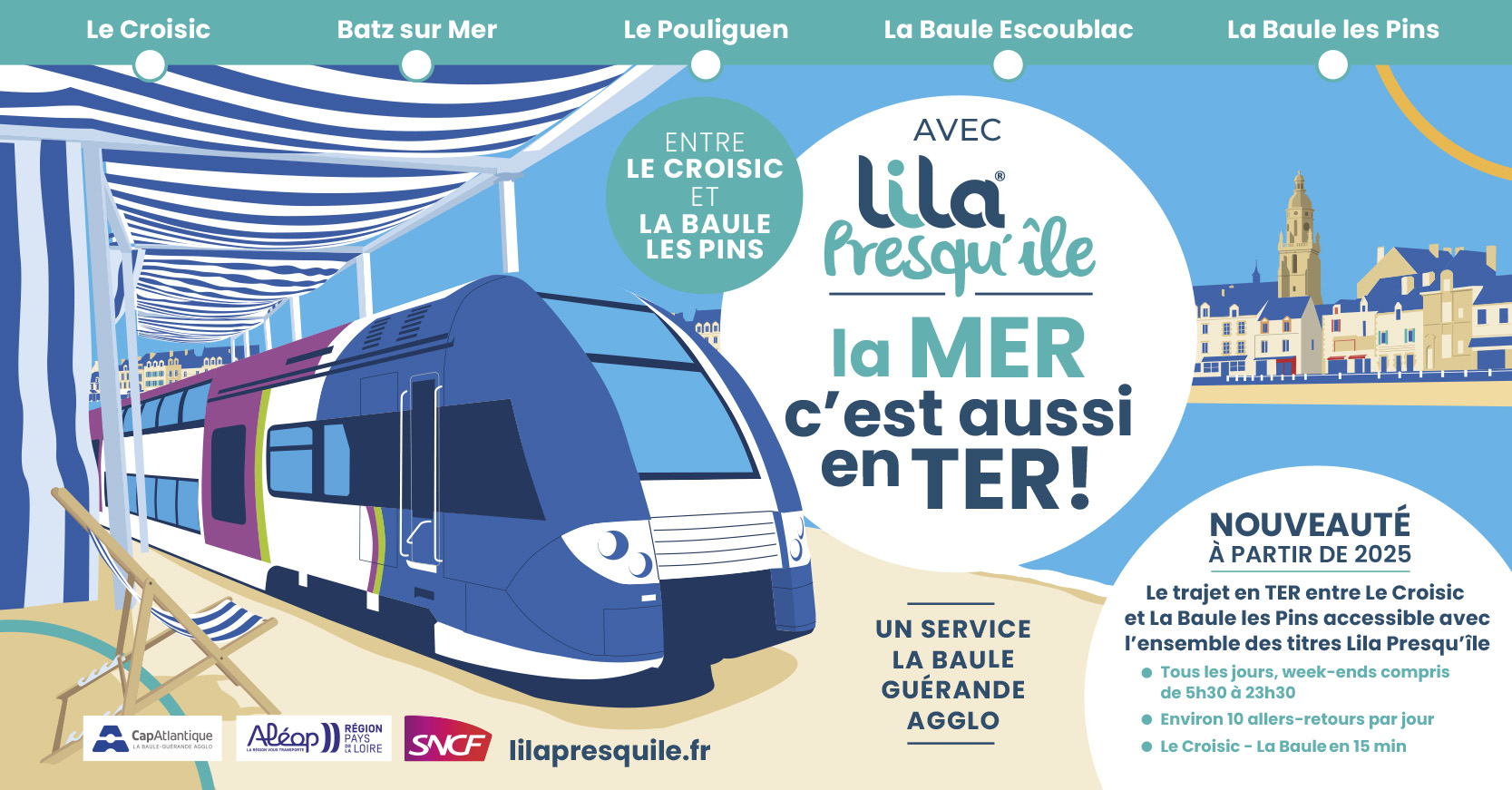 La Mer c'est aussi en TER !