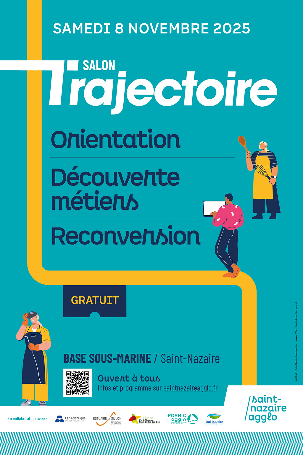 Affiche Salon Trajectoire 2025